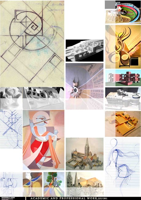 Glimpses of my work - 'Architecture'