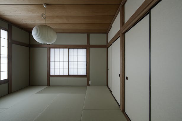 Tatami room on the 2nd floor got a refreshing look