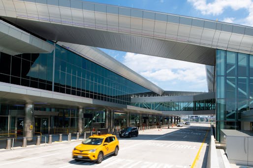 In the Aviation category, New York received a grade of C+, with the ASCE noting that increased investment in this sector is required to keep up with projected passenger and air cargo growth. Pictured here is the newly opened $4 billion Terminal C at LaGuardia Airport