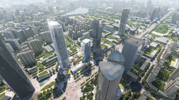 Haikou Guoxing Avenue Plot D10 Retail Street Concept Design