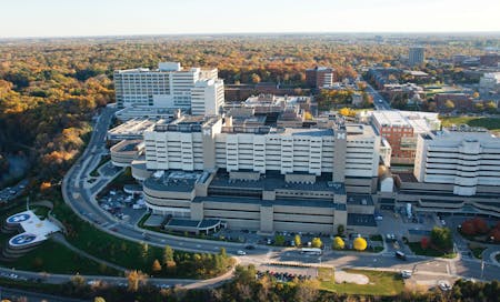 University of Michigan Medical Center. Image courtesy of the University of Michigan.
