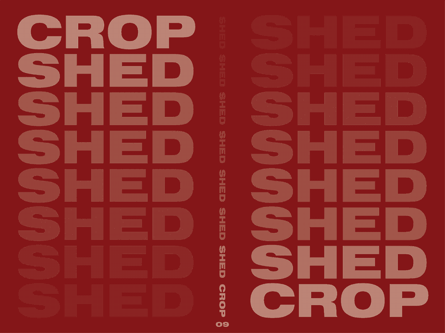 CROP09: SHED, Cover and content. 