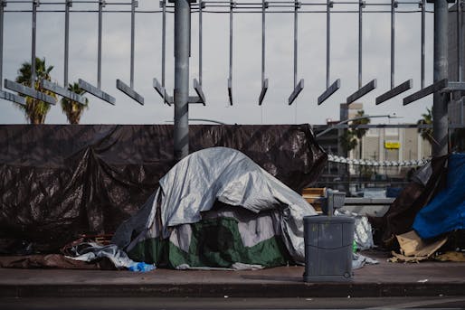 One of many homeless encampments in Downtown Los Angeles. Photo: Levi Meir Clancy/Unsplash.