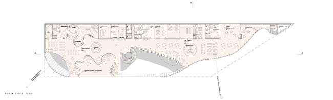 Floor plan, 2nd floor (Image: Playa Architects)