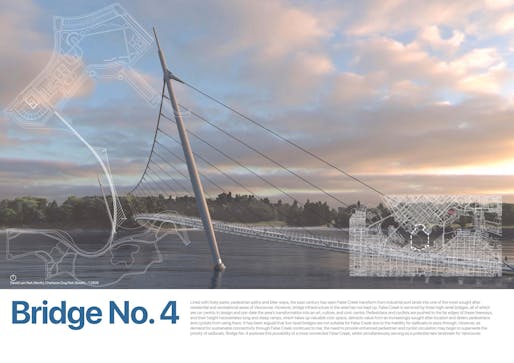 3rd Place Winner: Bridge No. 4 by Jeffrey Yau & Ernest Lee (Ryerson University & University of Waterloo). Image: courtesy CISC.