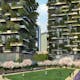 Rendering of the Bosco Verticale, or Vertical Forest, in the Porta Nuova Isola complex in Milan. Image: Hines Italia Srl