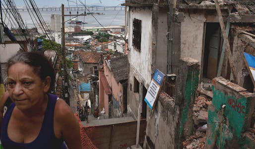 A slum slated for razing in Rio de Janeiro in plans for the soccer World Cup and the 2016 Games. (Photo: Mauricio Lima for The New York Times)