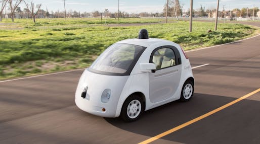 One of Google's new prototype self-driving cars. Credit: Google