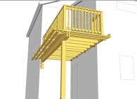 An 1860's Balloon Frame Residence - Alterations and New Deck