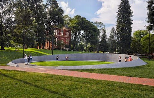 UVA's Memorial to Enslaved Laborers. Image courtesy Höweler + Yoon.