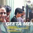 Geeta Mehta working with a neighborhood community in Koliwada Dharavi that came together to improve their sanitation, photo by Matias Echanove