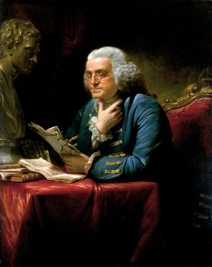 Benjamin Franklin, 1767