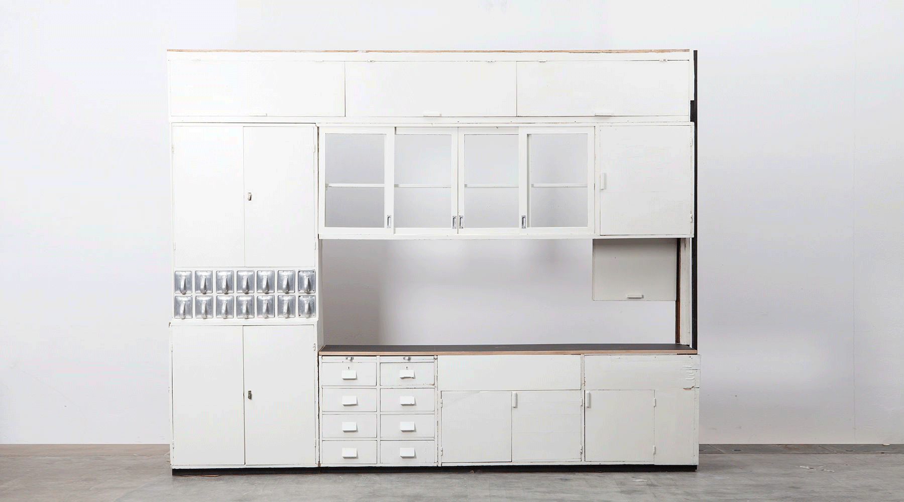 Frankfurt Kitchen Cabinets, designed by Margarete Schütte-Lihotzky.
