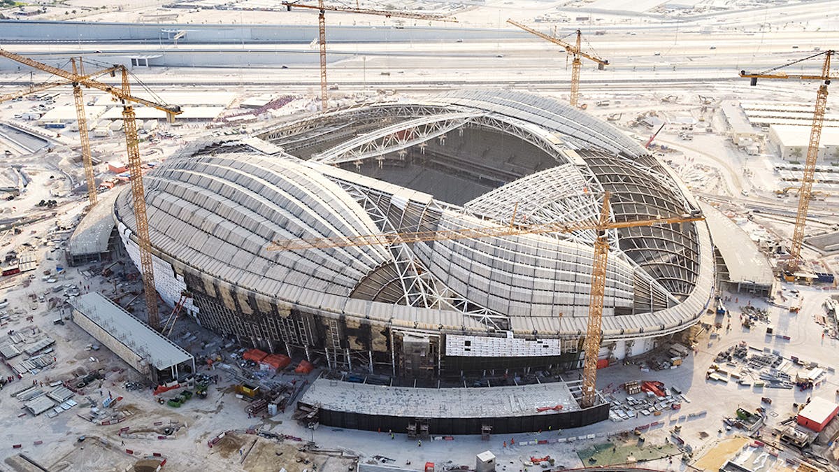 Zaha Hadids Al Wakrah 2022 Fifa World Cup Stadium In Qatar Nears