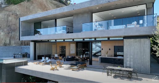 Hollywood Hills home of Powerball Lotto winner Edwin Castro. Image screen grab via <a href="https://youtu.be/h21LU2CYB-c?t=34">The AgencyRE.</a> 