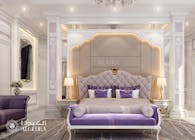 Royal master bedroom interior design