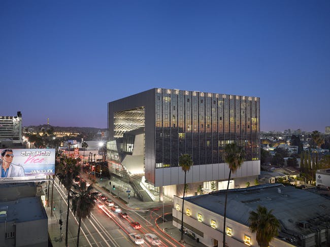 Grand Prize recipient of the 2014 LA Architectural Awards: Emerson College Los Angeles. Architect: Morphosis. Photo Credit: © Roland Halbe