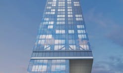 Major cantilevering hotel tower for Midtown Manhattan revealed by Marin Architects
