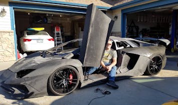 Father and son team 3D-print a Lamborghini