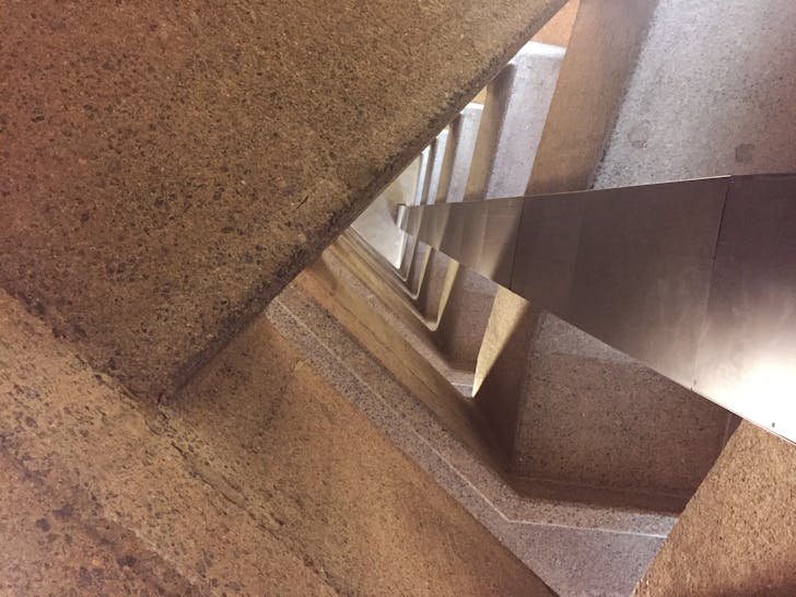 Frobisher Crescent stairwell