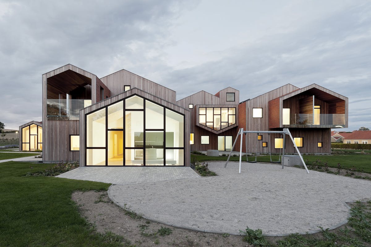 Homes of the future. Детский дом будущего (childrens Home of the Future) в Дании от cebra.. Детский сад в Дании экстерьер.