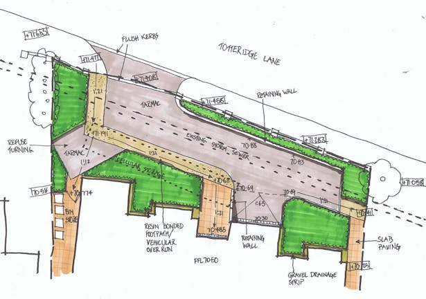 Totteridge Lane - Sketch Plan