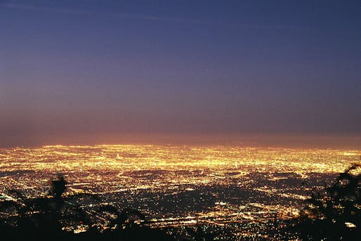 The Los Angeles basin, one of the most iconic examples of urban sprawl. Photo: Geographer/Wikipedia