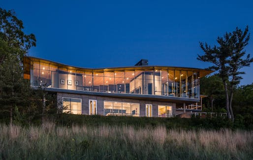 Beverly Shores Residence by Booth Hansen.
