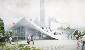 XML’s Arts Pavilion proposal for the West Kowloon Cultural District