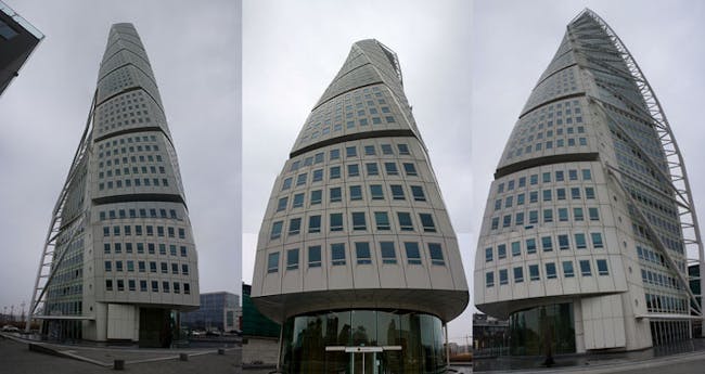 The Turning Torso from various angles