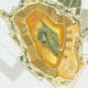 Plan of Hiriya Landfill Rehabilitation by Latz+Partner LandscapeArchitects, Tel Aviv