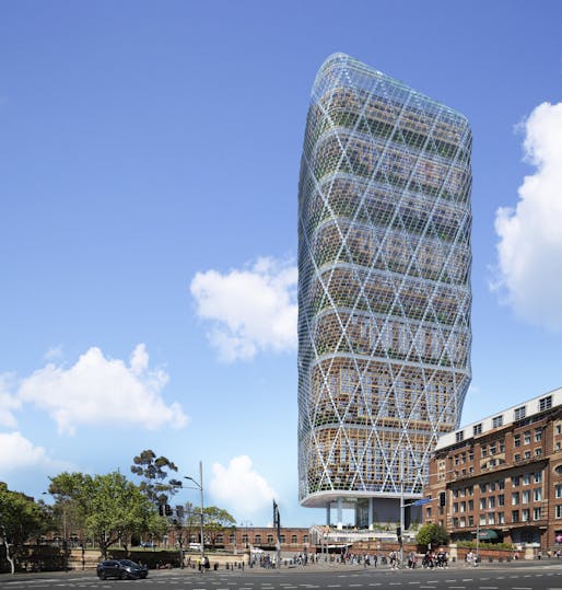 Atlassian HQ by SHoP Architects. Render courtesy of Dexus 