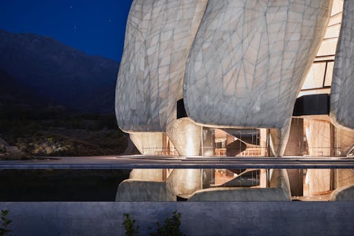 Baha’i Temple of South America in Santiago, Chile by Hariri Pontarini Architects (Toronto, Canada). Photo: doublespace photography.