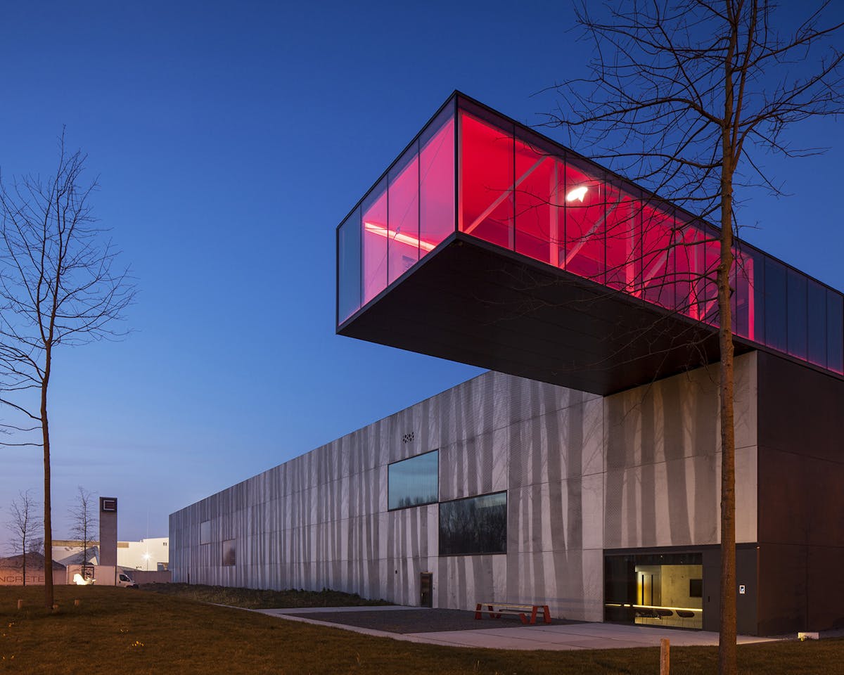 This Belgian concrete factory shows how industrial buildings can be