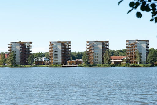 Limnologen in Växjö, Sweden by Arkitektbolaget Kronoberg. Photo credit: Midroc Property Development.