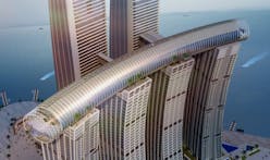 Marina Bay Sands 2.0: Moshe Safdie sets record for tallest sky bridge with new "horizontal skyscraper" in Chongqing