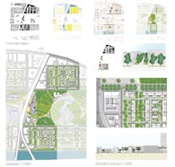 campus daimler project, city and landscape