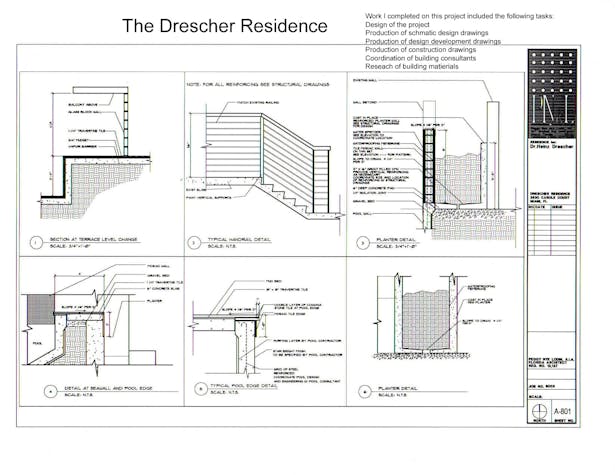 The Drescher Residence-details