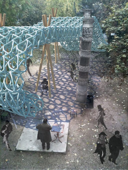 Winner of the Pavillon Spéciale 2012 Competition: Ball Nogues Studio