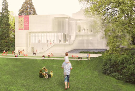 Rendering of LMN's expansion, courtesy of the Seattle Art Museum/LMN Architects.