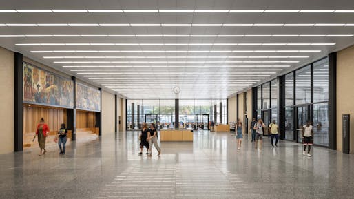 Martin Luther King Jr. Memorial Library​ by Mecanoo and OTJ Architects. Image: © Trent Bell/OTJ Architects
