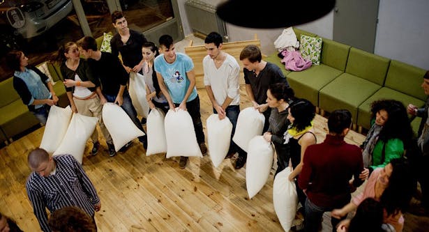 life of place 'pillow fight'