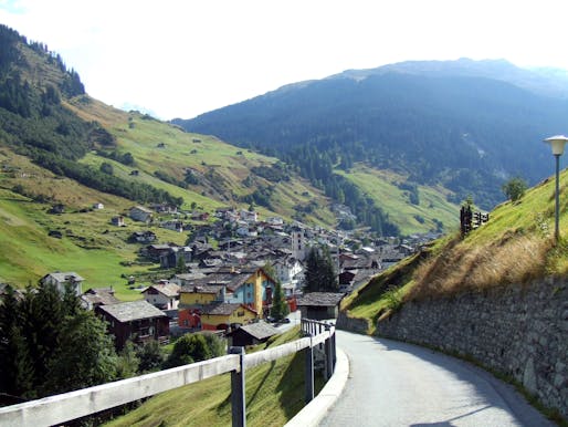 "Vals, Switzerland" by Mei Burgin - originally posted to Flickr as Vals, Switzerland. Licensed under CC BY 2.0 via Wikimedia Commons - http://commons.wikimedia.org/wiki/File:Vals,_Switzerland.jpg#/media/File:Vals,_Switzerland.jpg