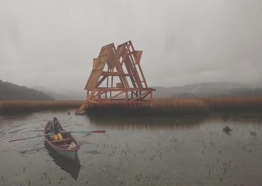 The Villanueva Boat Builder’s Refuge and Boatshed in Patagonia, Chile, by 2021 Steedman Memorial Fellowship winner Arijit Chatterjee. Image courtesy of Arijit Chatterjee.
