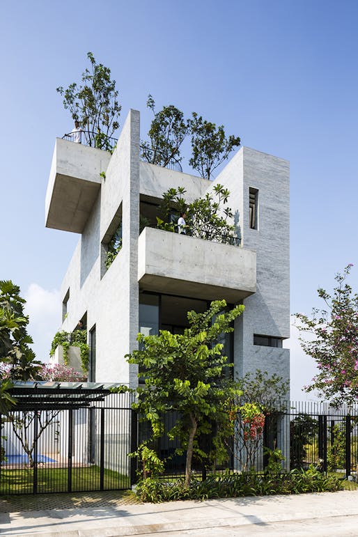 Highly Commended: Binh House in Ho Chi Minh City, Vietnam by Vo Trong Nghia Architects​. Photo: Hiroyuki Oki.