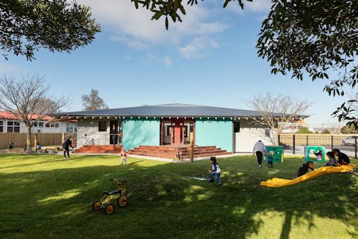 Te Hohepa Kōhanga Reo by Bull O'Sullivan Architecture. Winner in the Education category.