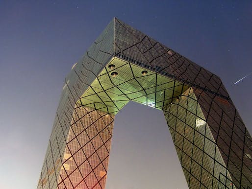 The CCTV headquarters designed by OMA has been derided in Beijing. Image via wikipedia.com