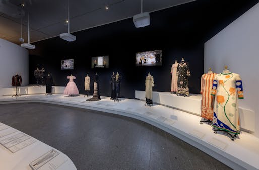 Installation view, 'Karl Lagerfeld: A Line of Beauty.' Image: © The Metropolitan Museum of Art