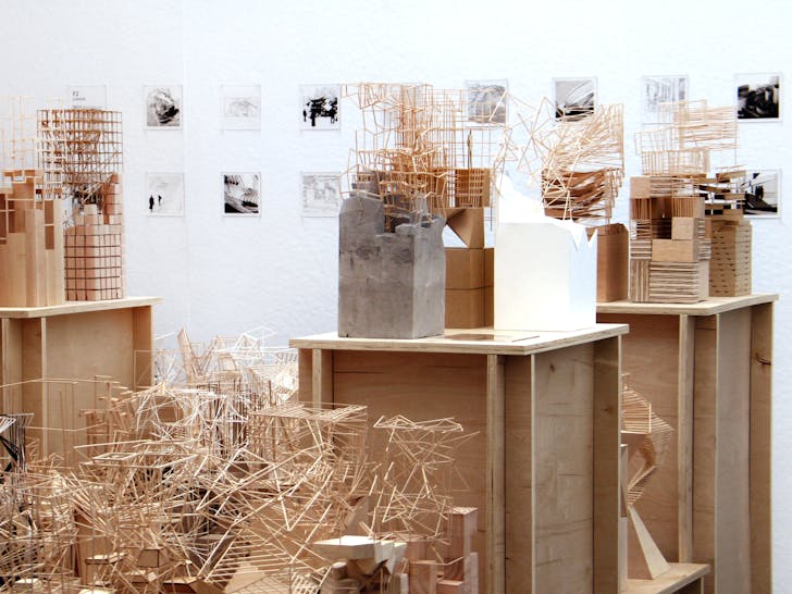 USC School of Architecture, Arch102b 'Sublimation' Exhibit, Spring 2014. Courtesy of Colin Sieburgh.