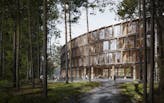 Henning Larsen wins competition for CERN circular timber campus building